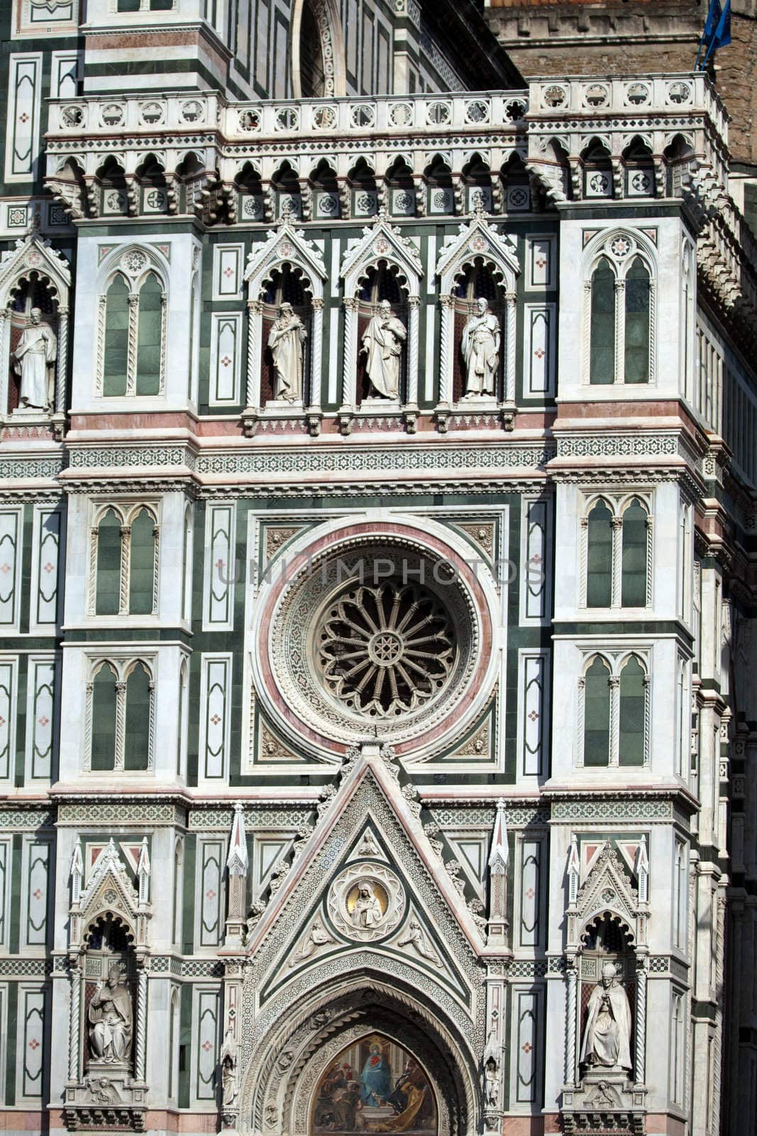 Florence-the facade of the Cathedral of Santa Maria del Fiore