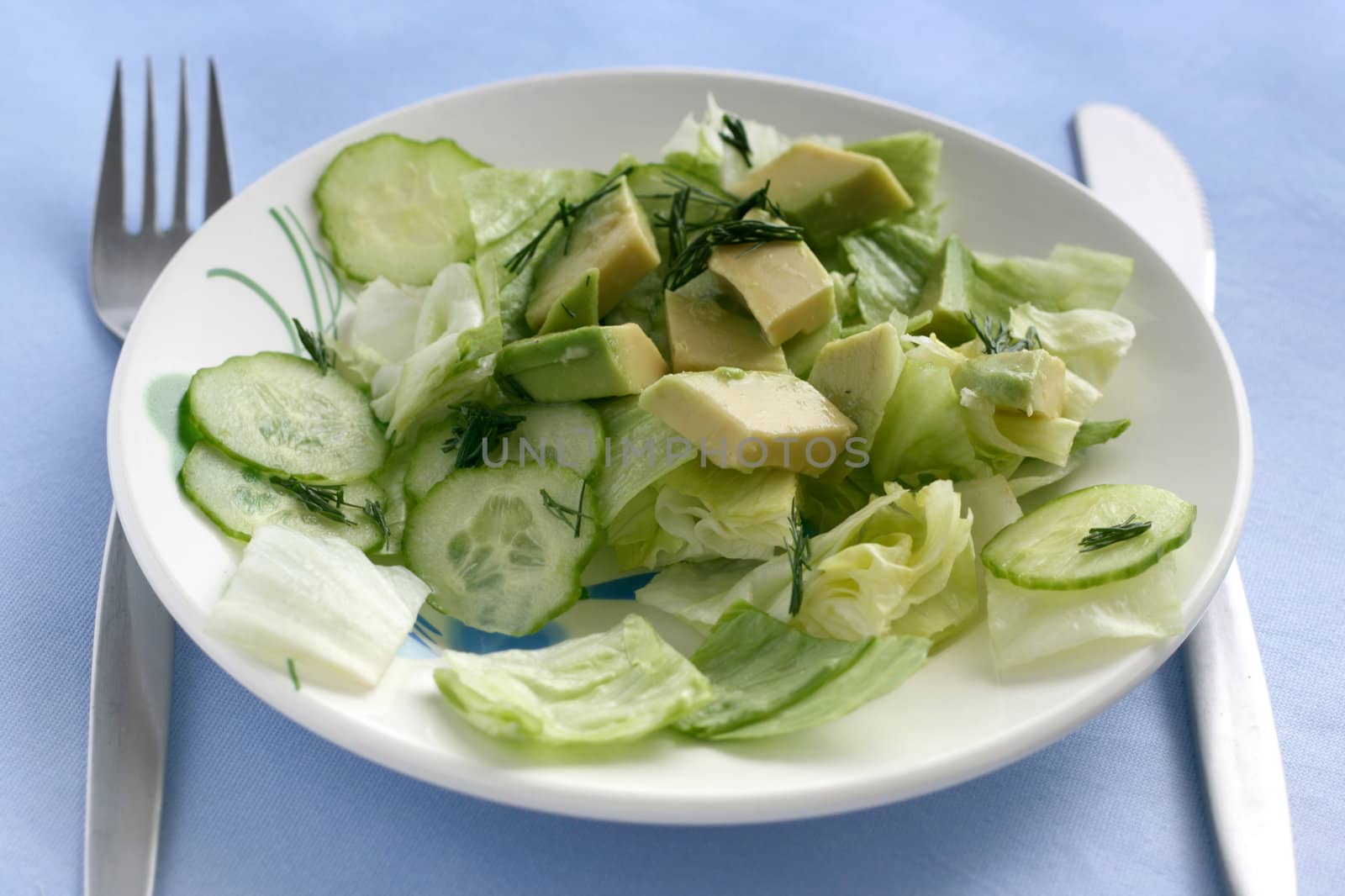 salad with avocado by nataliamylova