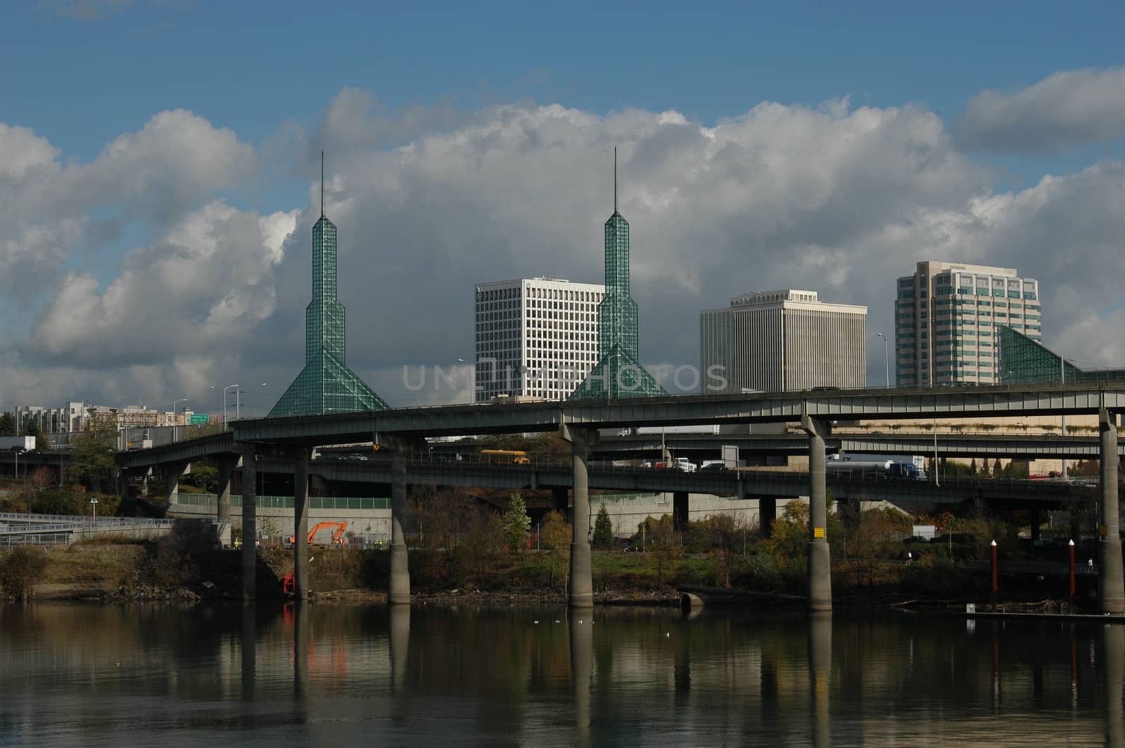 An old bridge in Portland Oregon