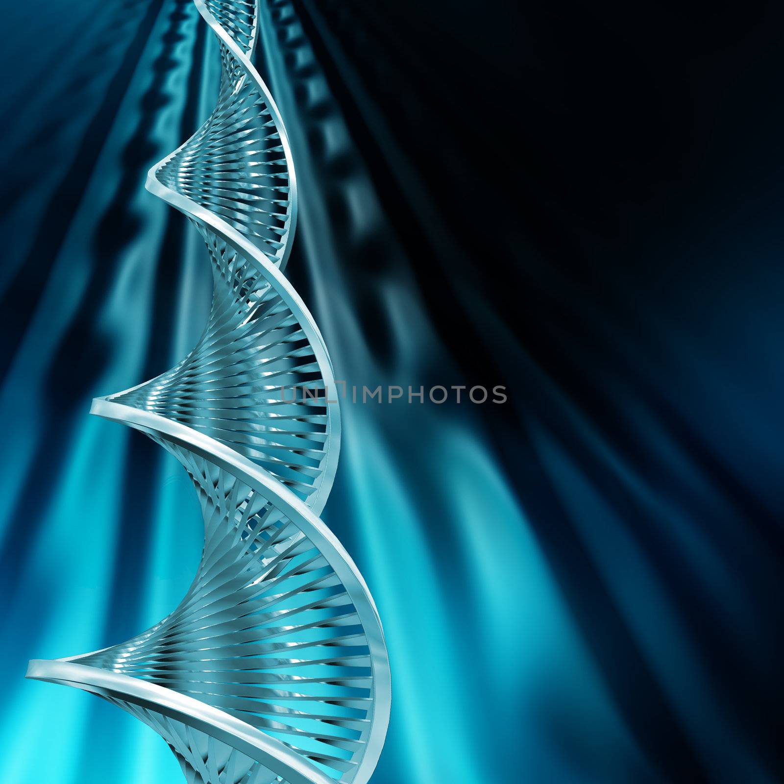 DNA Abstract by kjpargeter