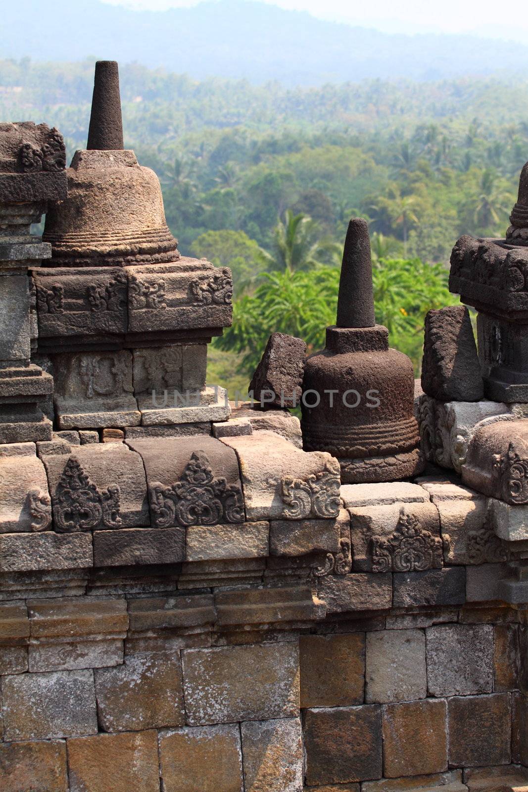 Bodobudur Temple Yogyakarta Indonesia  by mariusz_prusaczyk