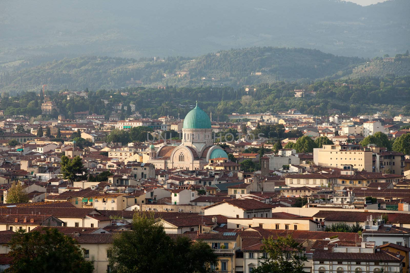 The main synagogue in Florence, Tuscany, Italy