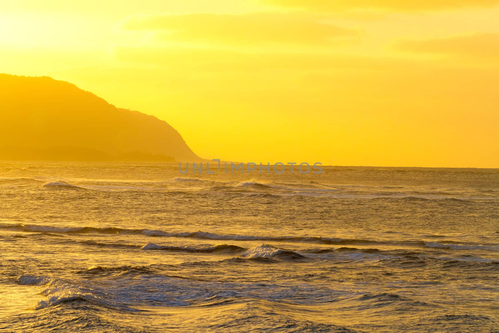 North Shore Oahu Sunset by joshuaraineyphotography