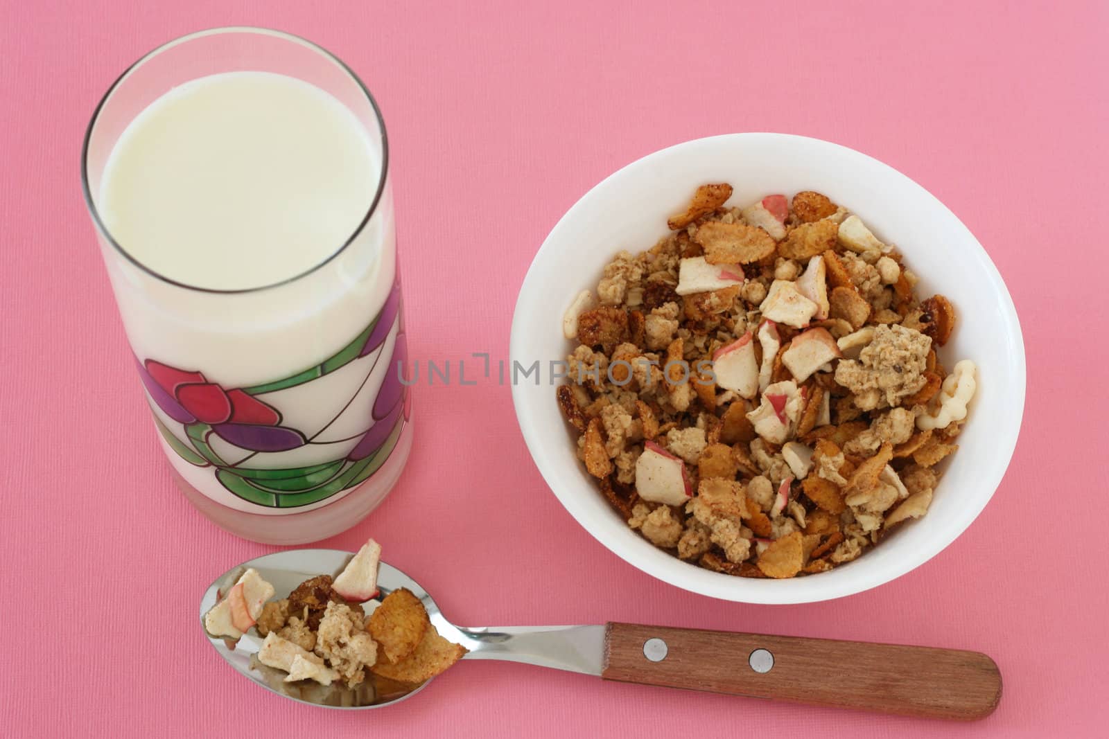 cereals with dry fruits in the bowl