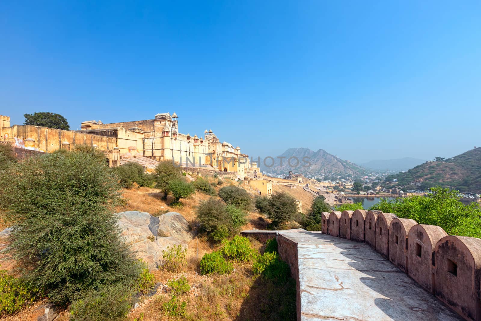  Amber Fort in Jaipur, Rajasthan, India, Asia