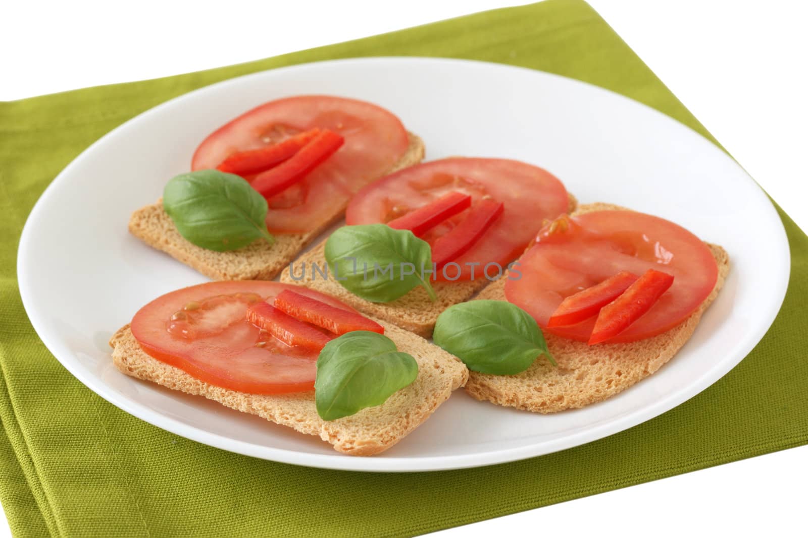 toasts with tomato by nataliamylova