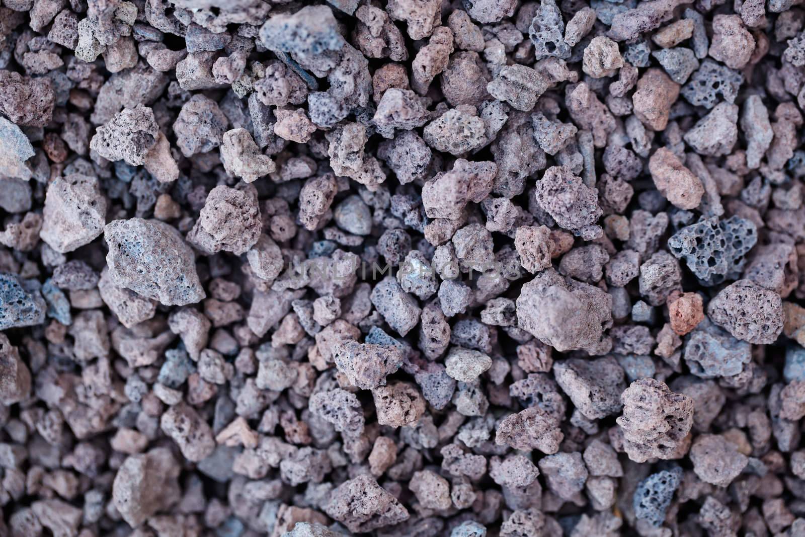 Gravel texture pattern background.