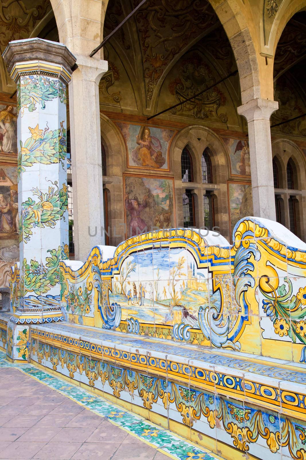 Santa Chiara is a religious complex in Naples, southern Italy, that includes the Church of Santa Chiara and a monastery