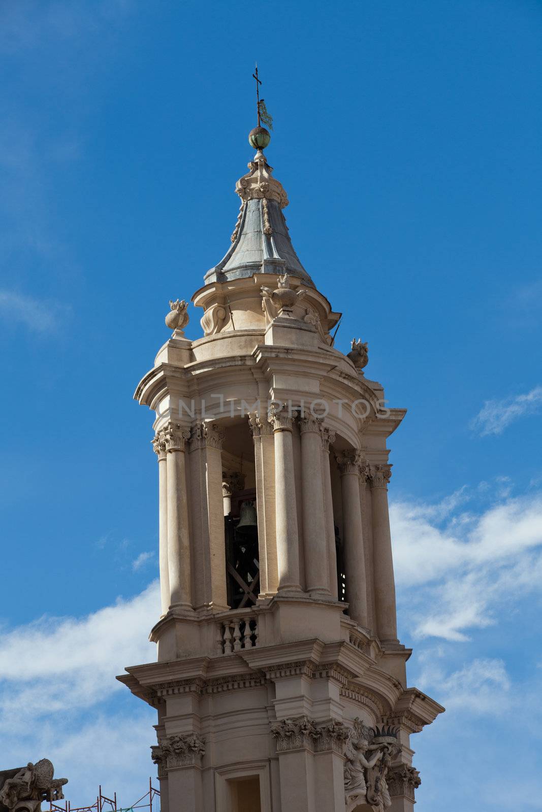 Sant'Agnese in Agone at Piazza Navona in Rome, Italy 