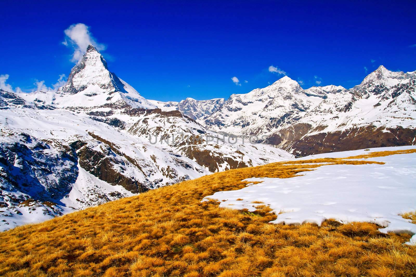 Matterhorn peak Alp Switzerland by vichie81