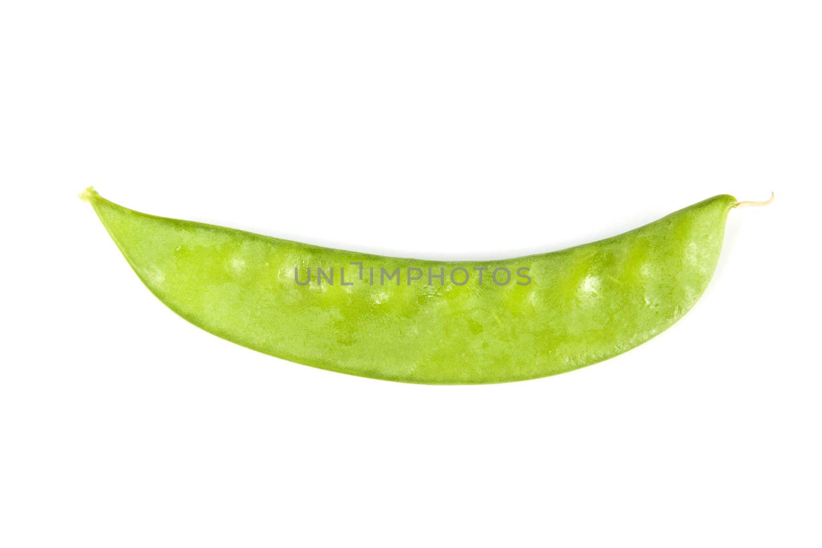 Fresh green pea by posterize