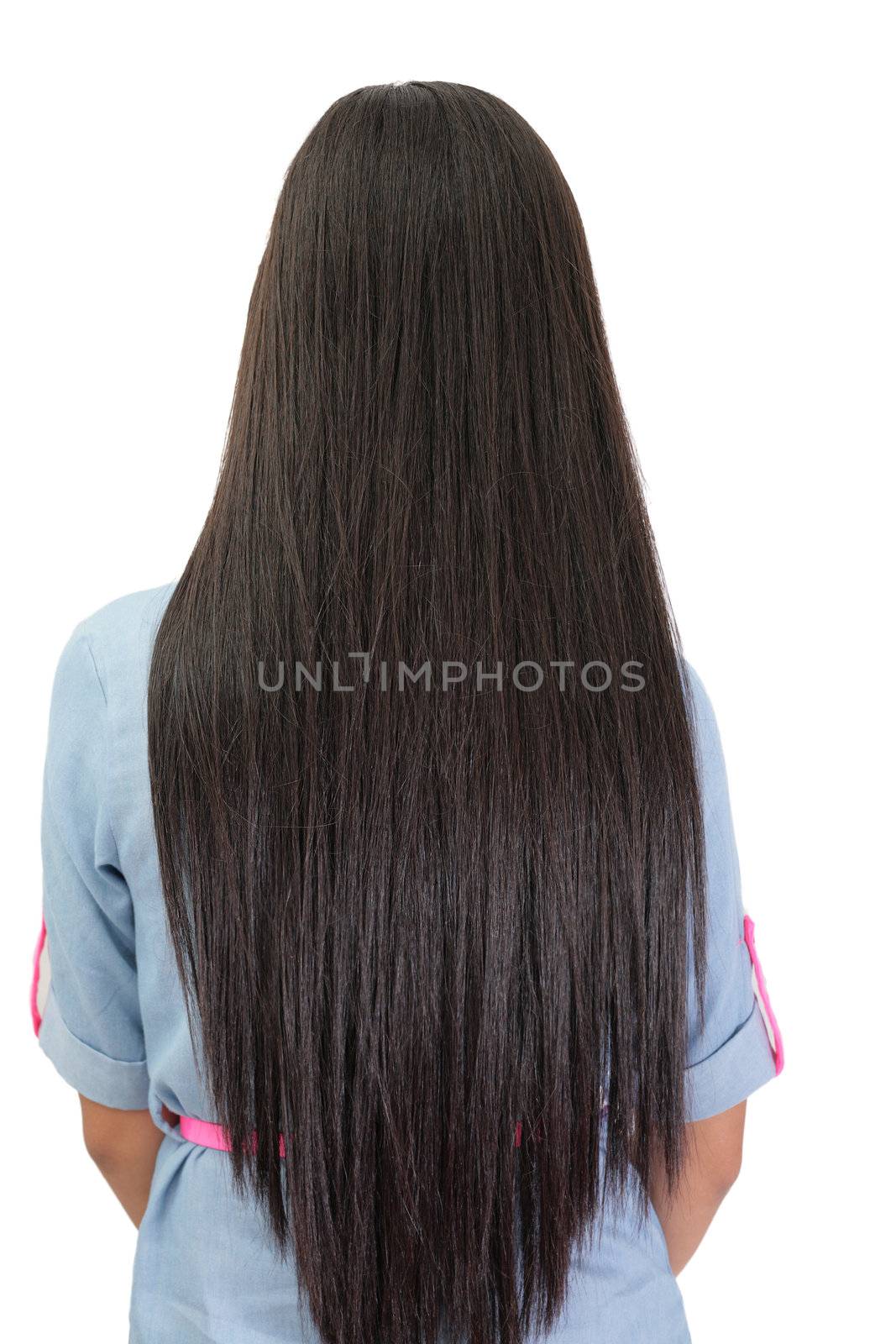 beautiful straight long hair