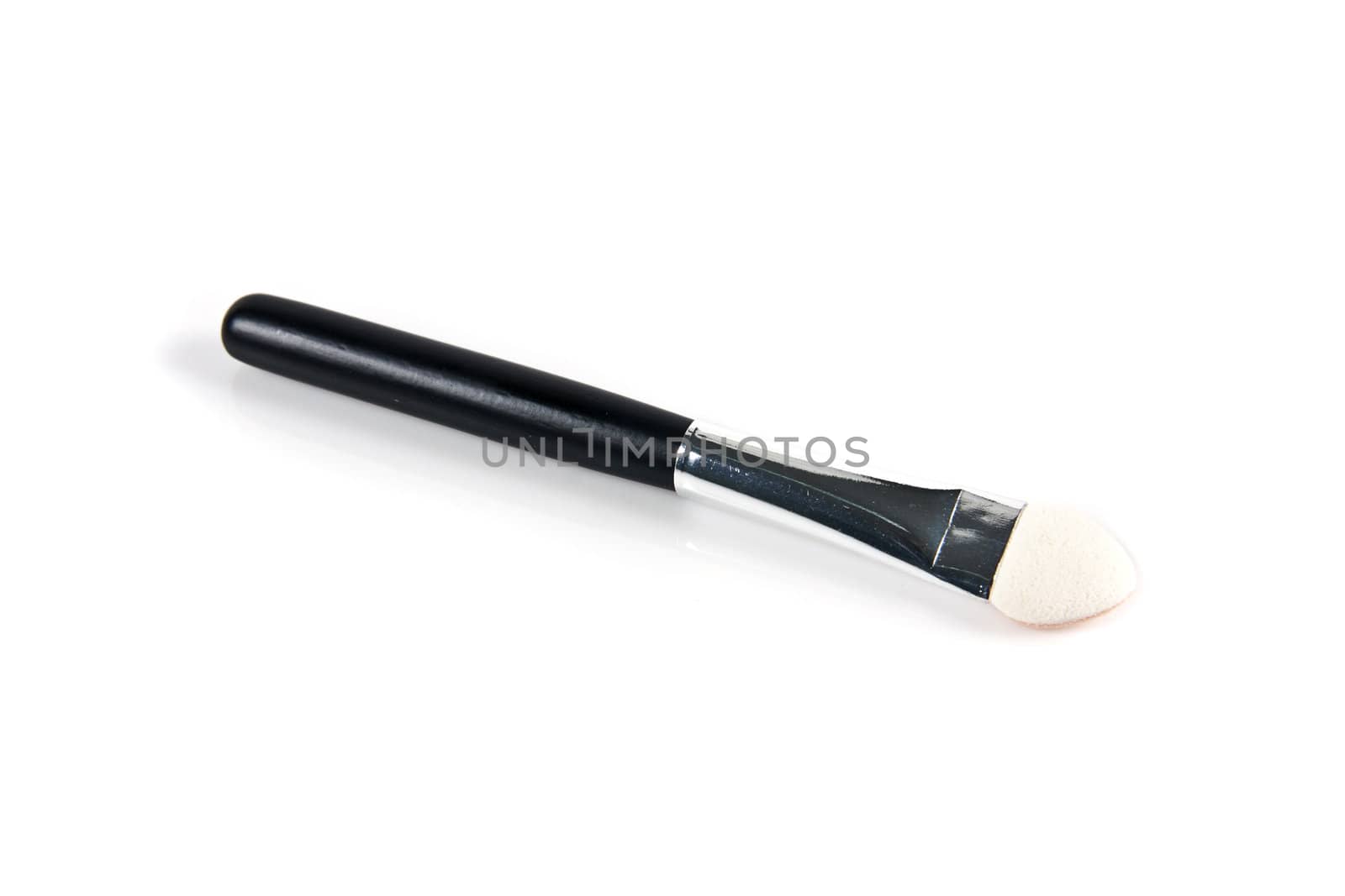 Cosmetic Brushes on white background