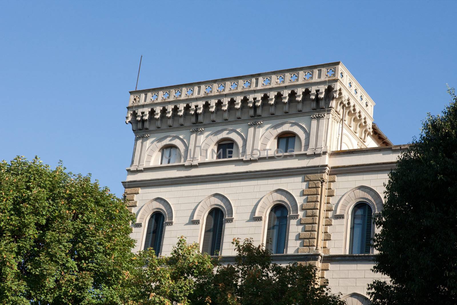 Florence-Renaissance palace near the River Arno