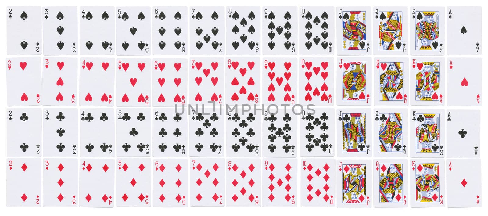 Deck of cards full resolution by jeremywhat