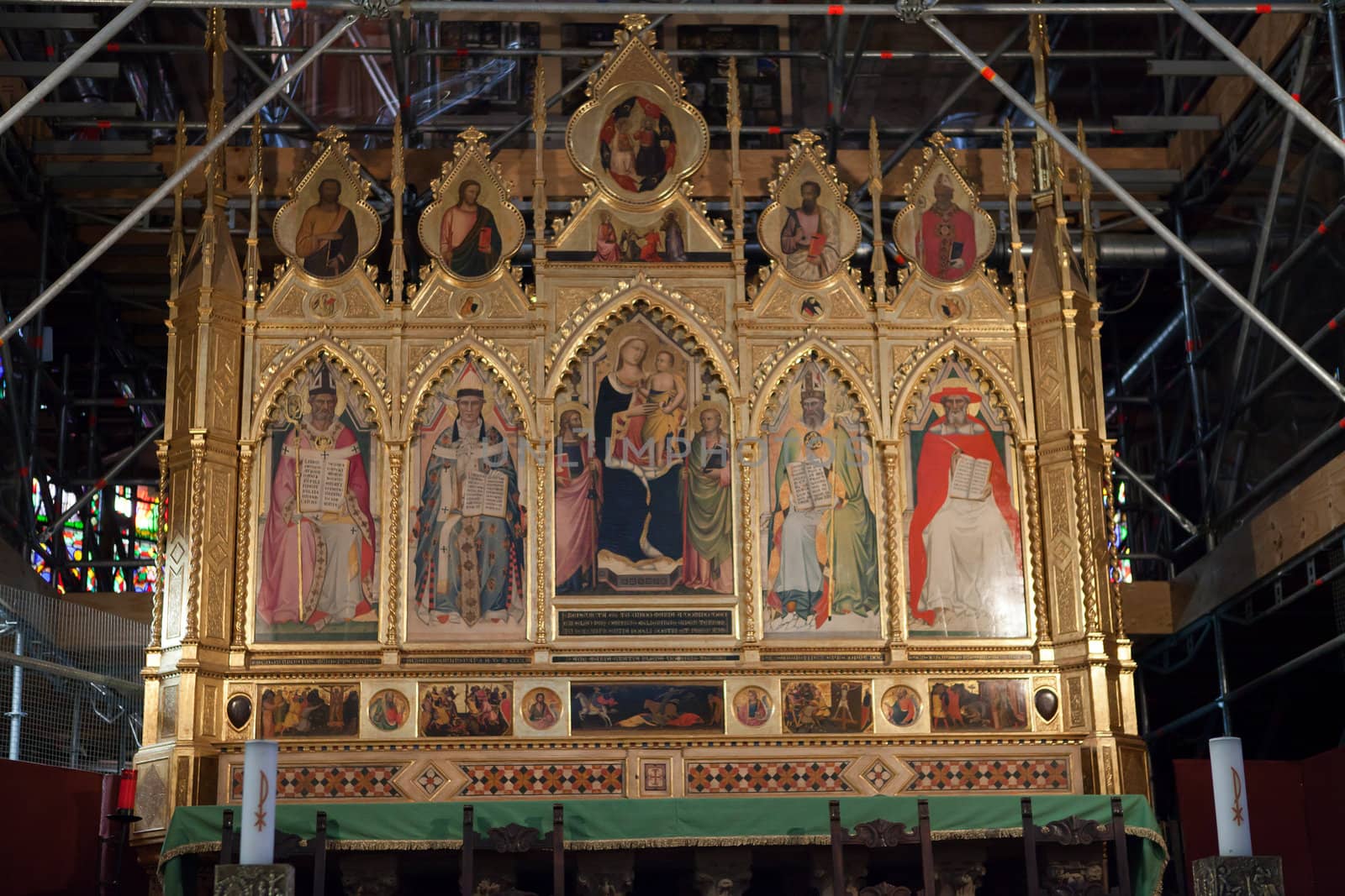 Florence - Santa Croce, main altar