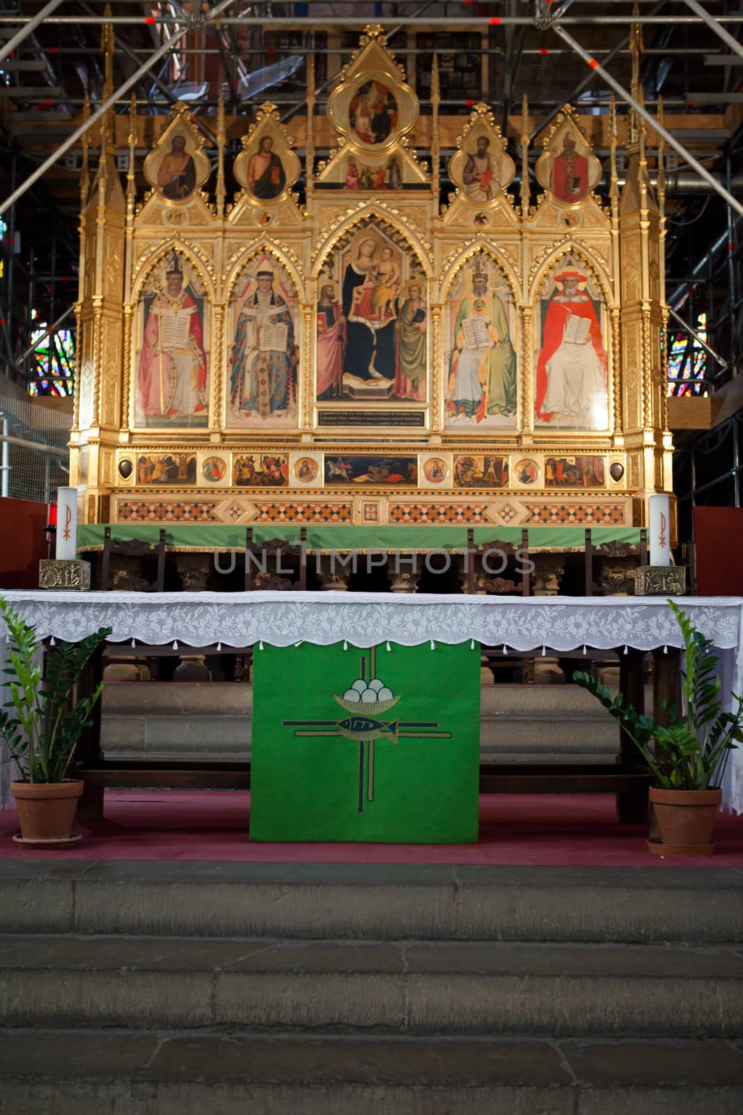 Florence - Santa Croce, main altar