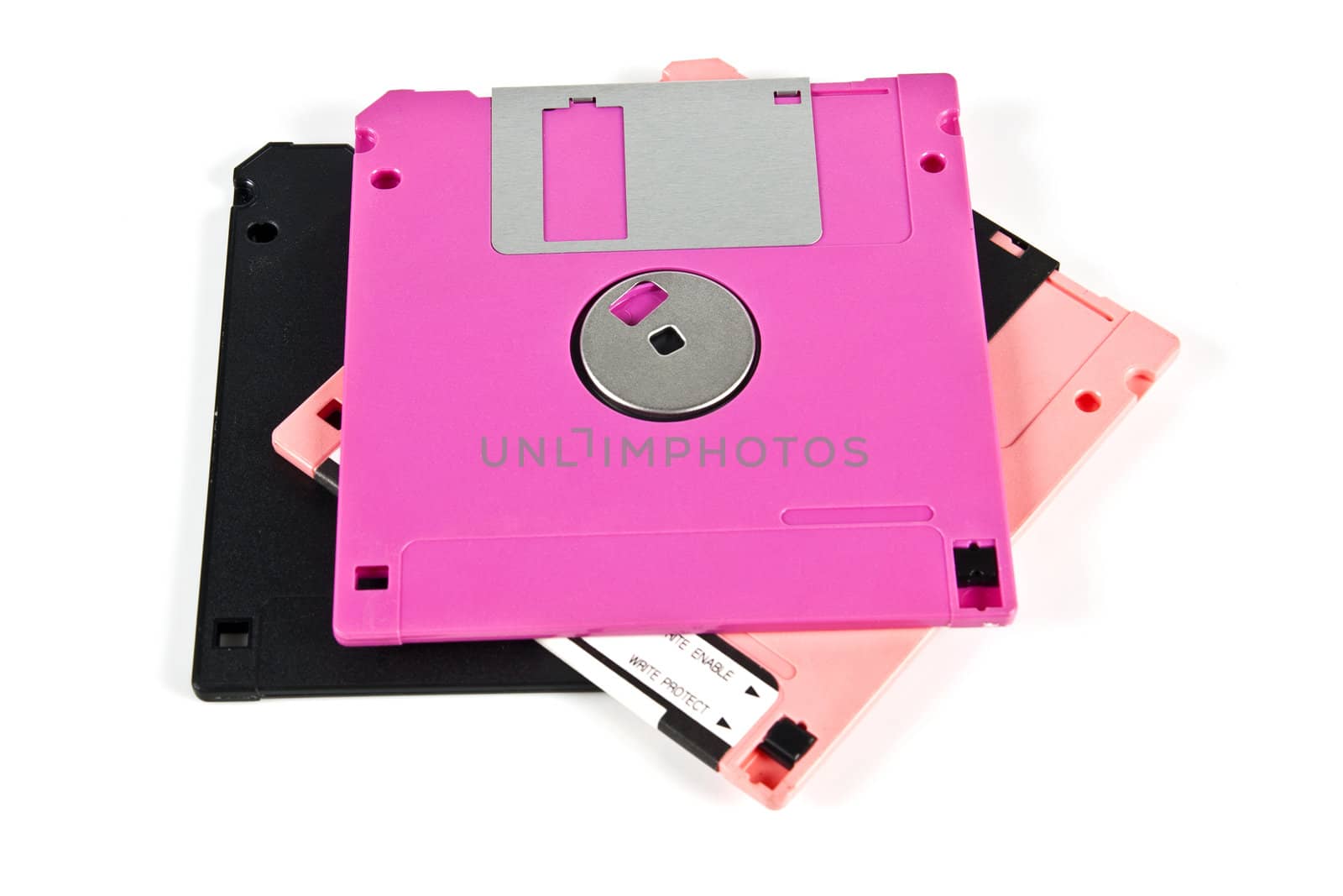 Floppy disks by posterize