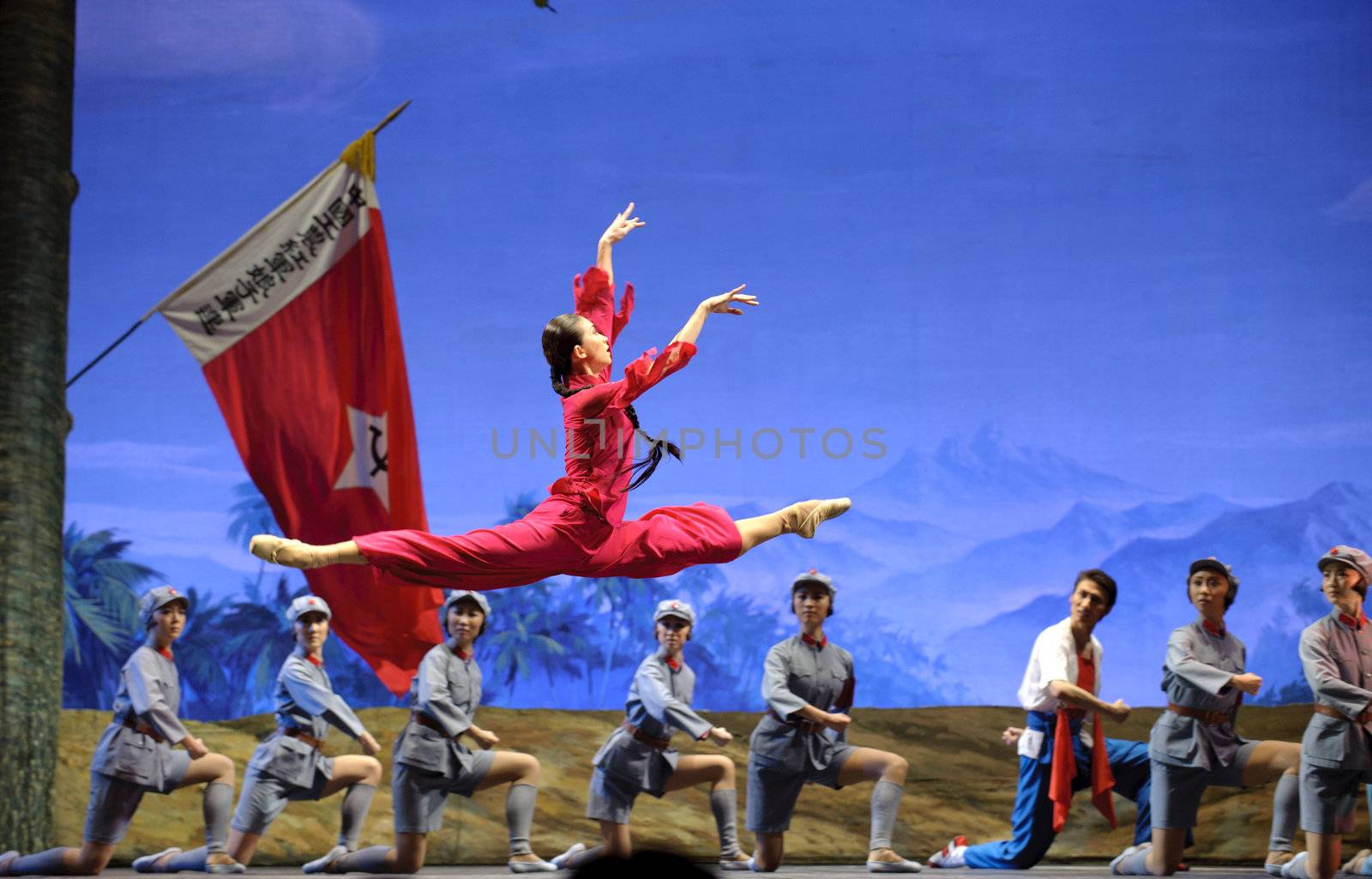 chinese ballet : The Red Detachment of Women by jackq