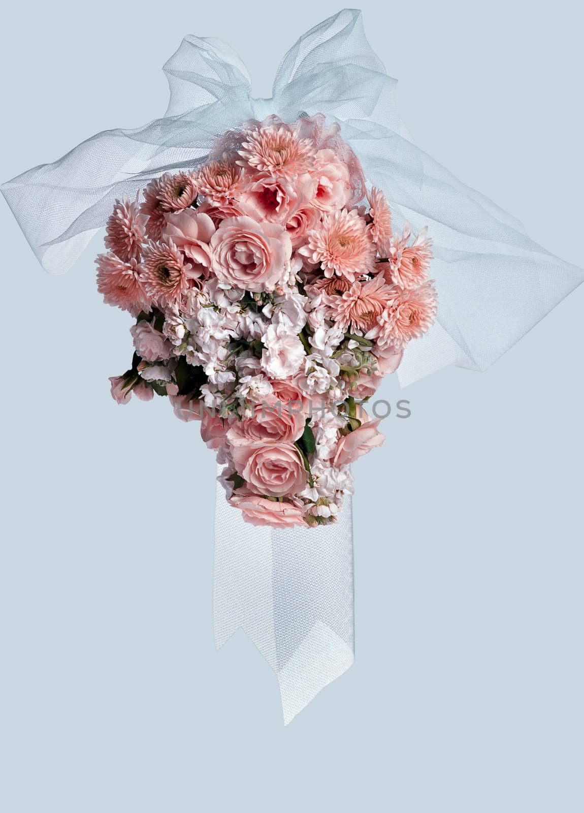 bouquet of flowers for wedding on a white background