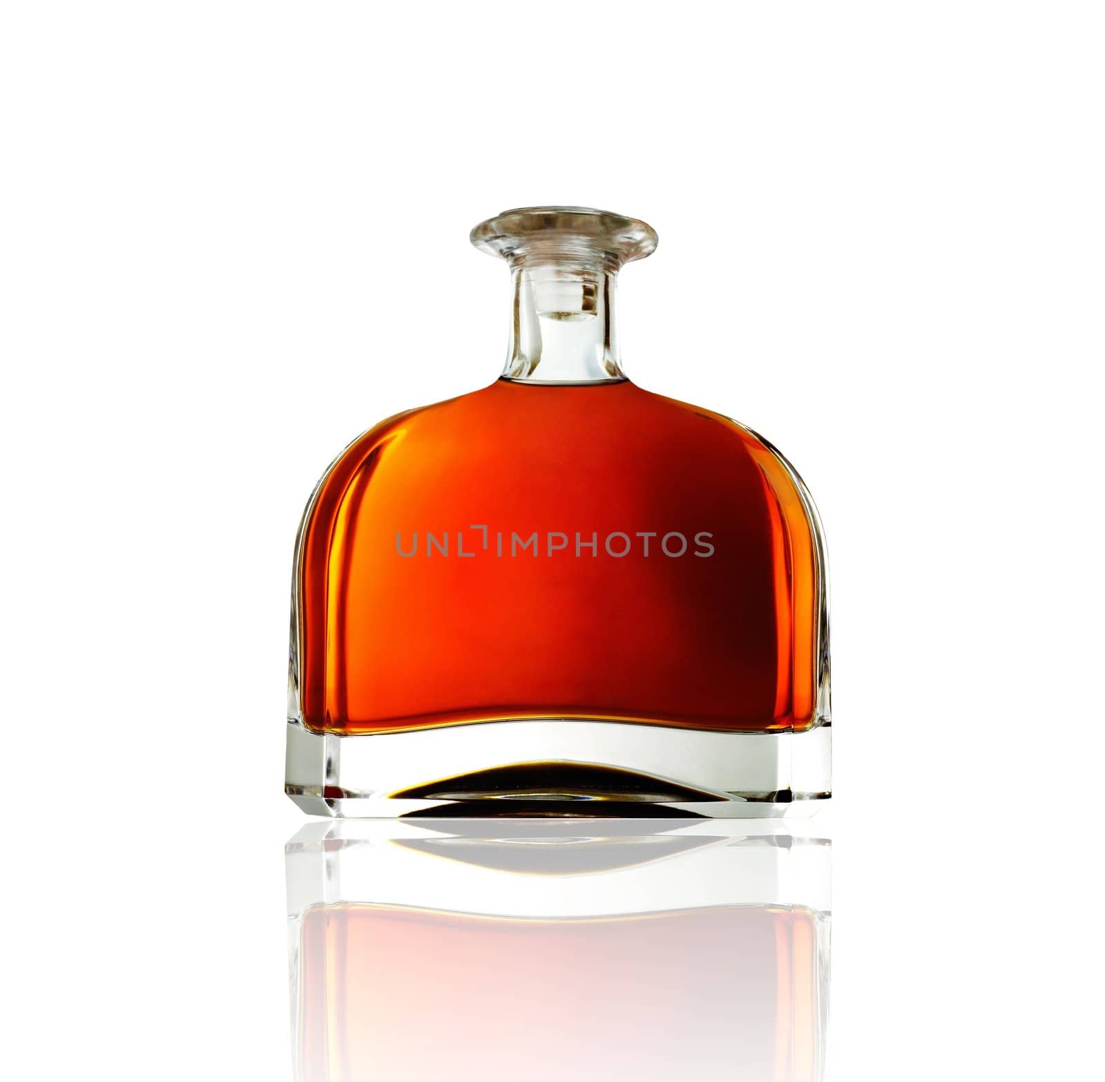 man perfume isolated on a white background