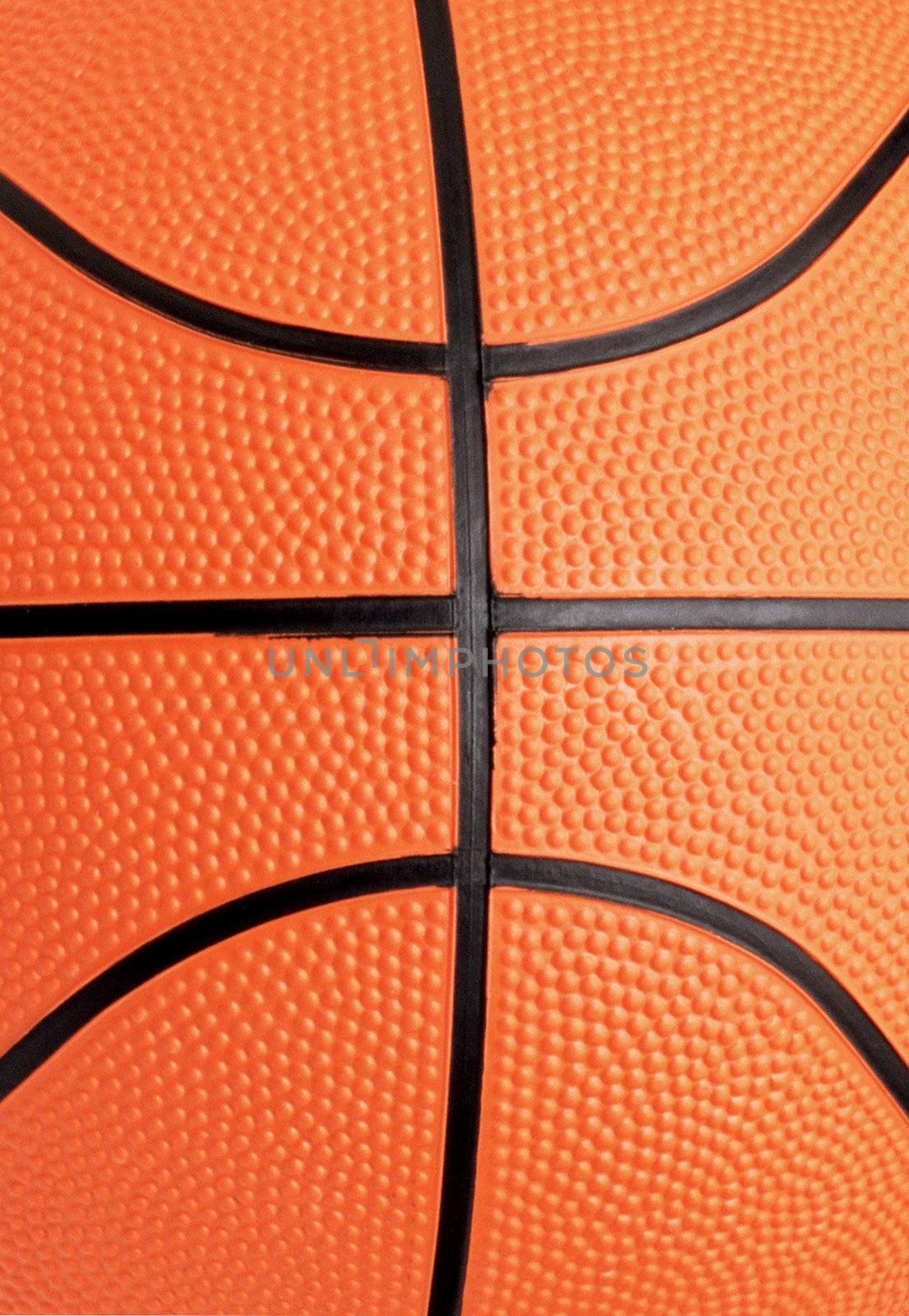 basketball close-up shot