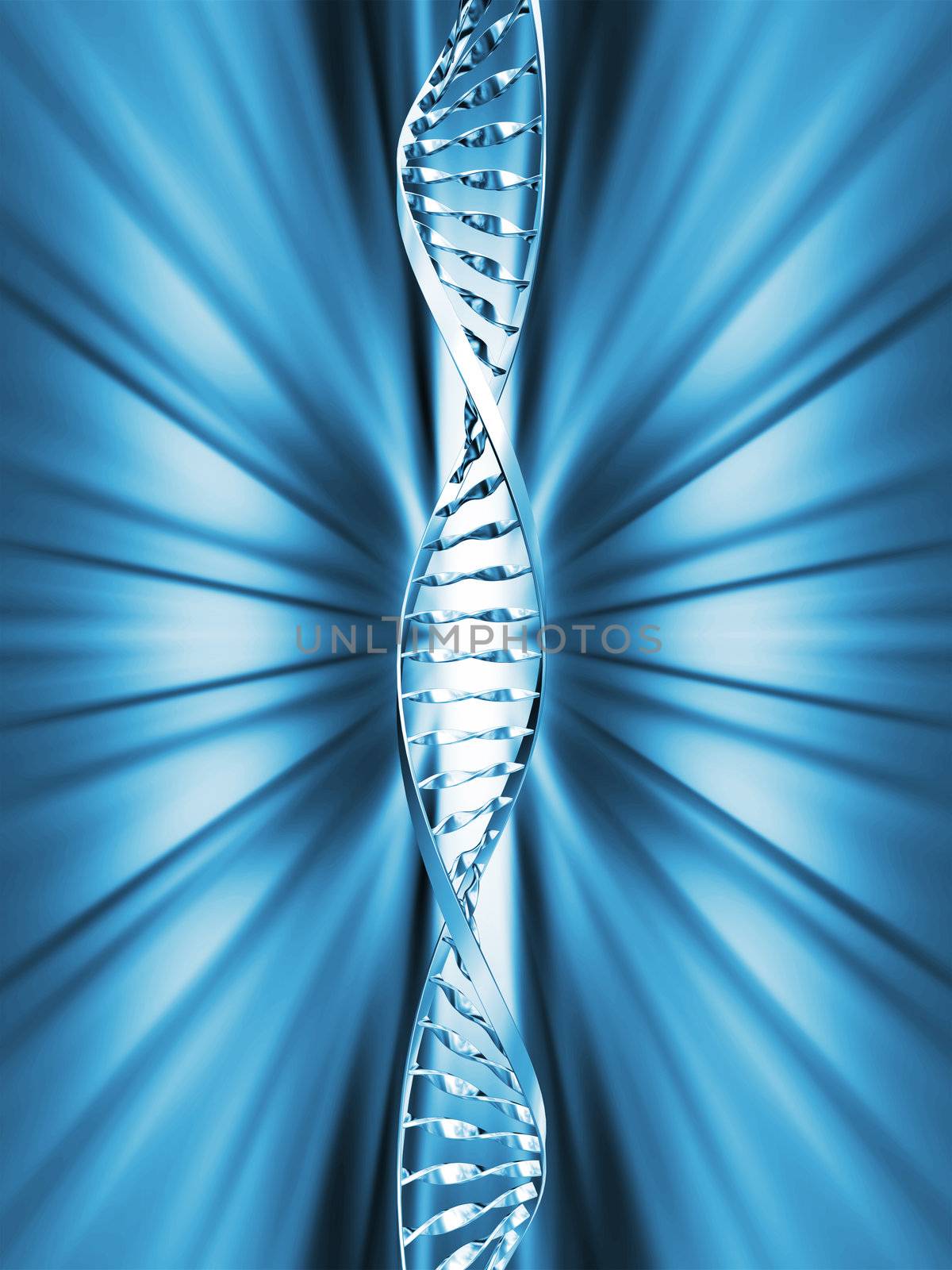 DNA Abstract by kjpargeter