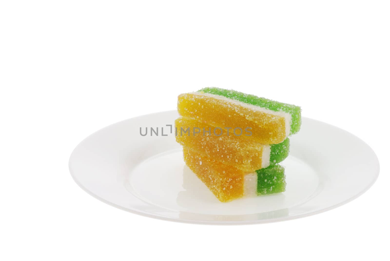 Sweets. East dessert it is isolated on a white background