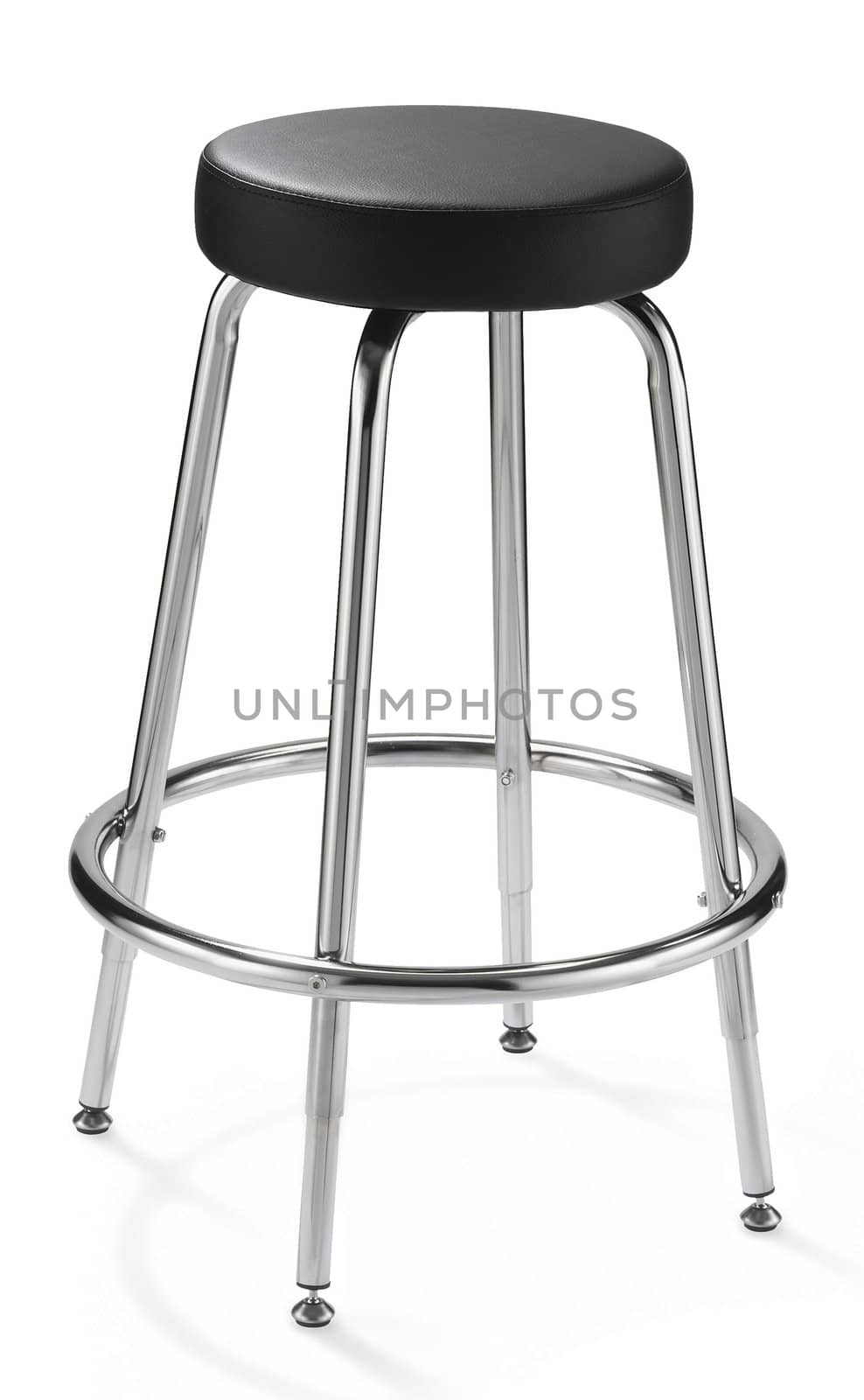 classical bar chair isolated on a white background
