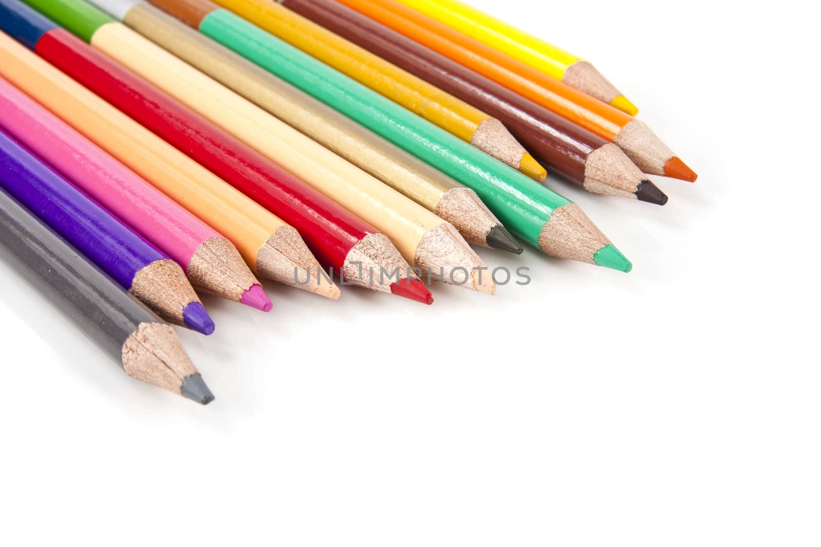 Color pencils by posterize