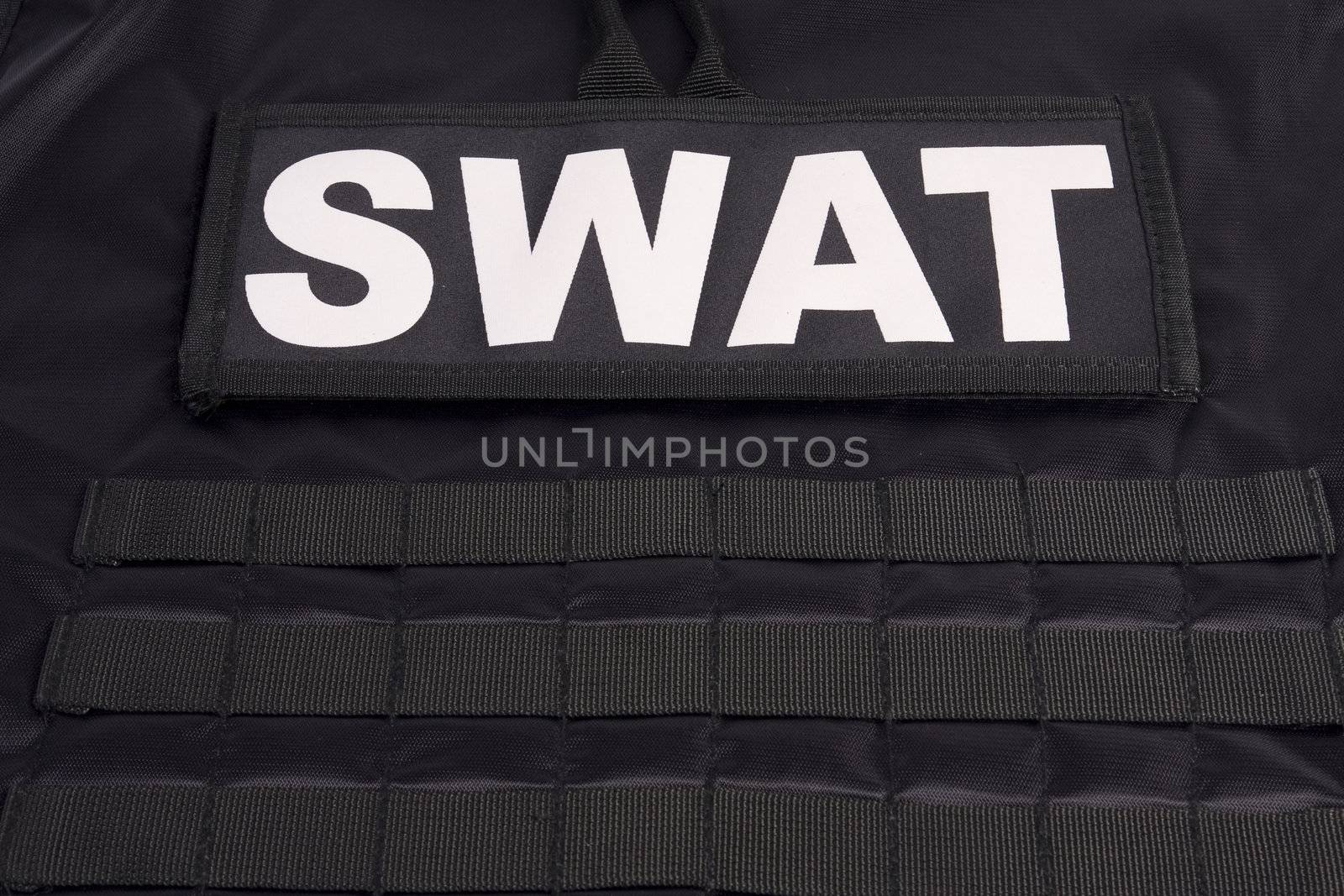 Armor suit SWAT unit back special forces police