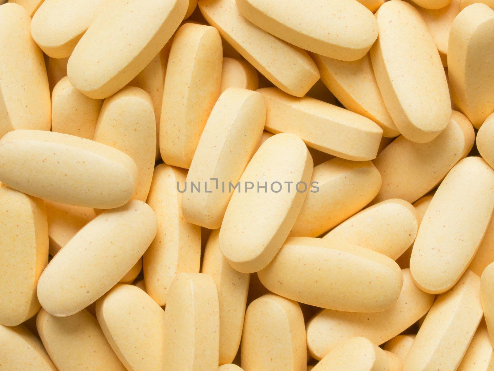 close up of medicine pills food background