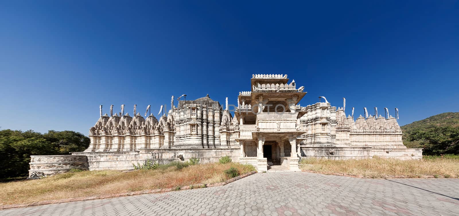 Sheth Anandji kalyanji Temple.  Adinath Temple, Jain Temple, Ranakpur, Pali District, Udaipur, Rajasthan, India, Asia