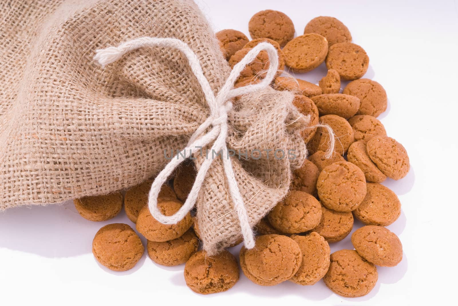 Pepernoten (gingernuts) Dutch biscuits specialty for Sinterklaas holliday