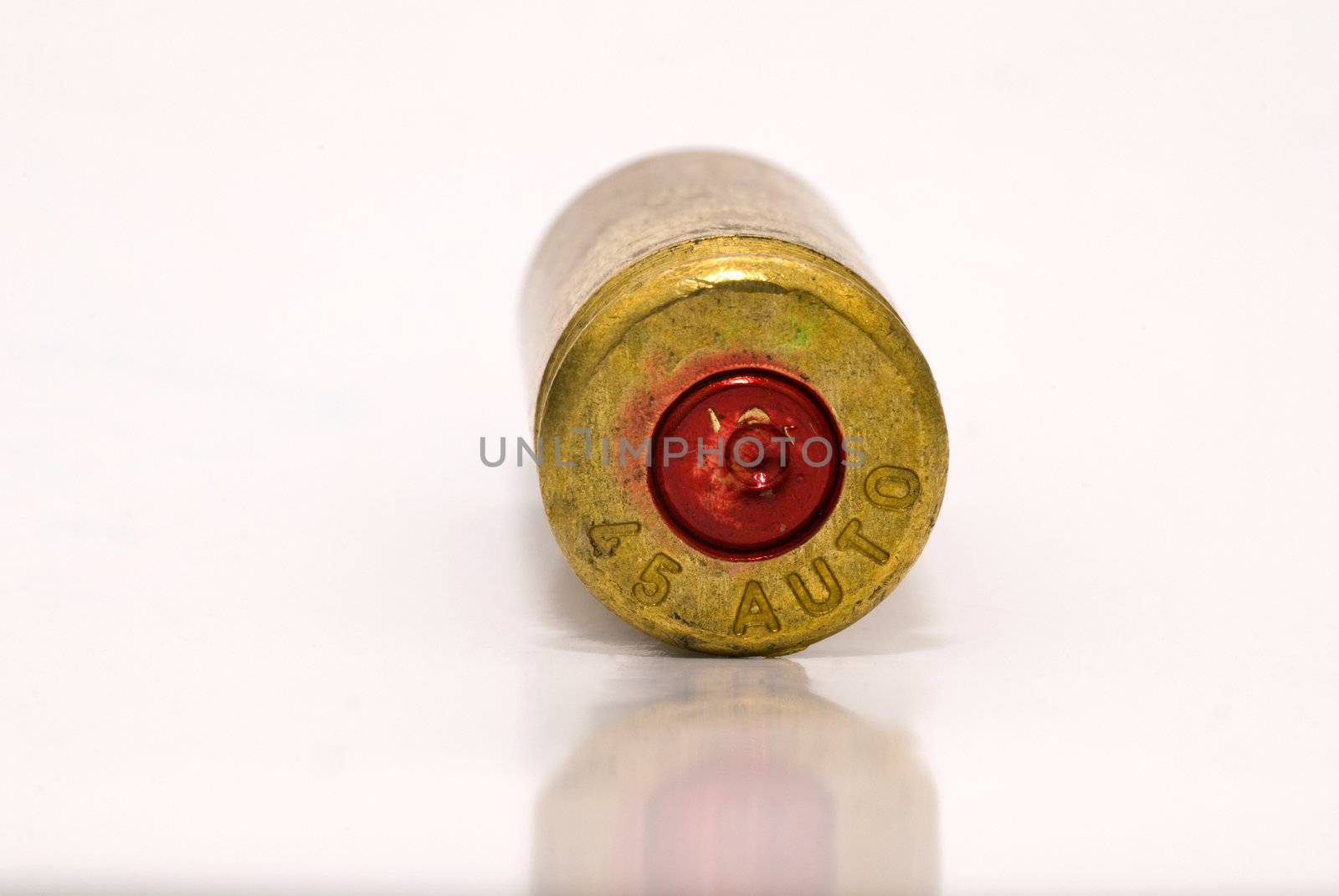 Single .45 shell casing