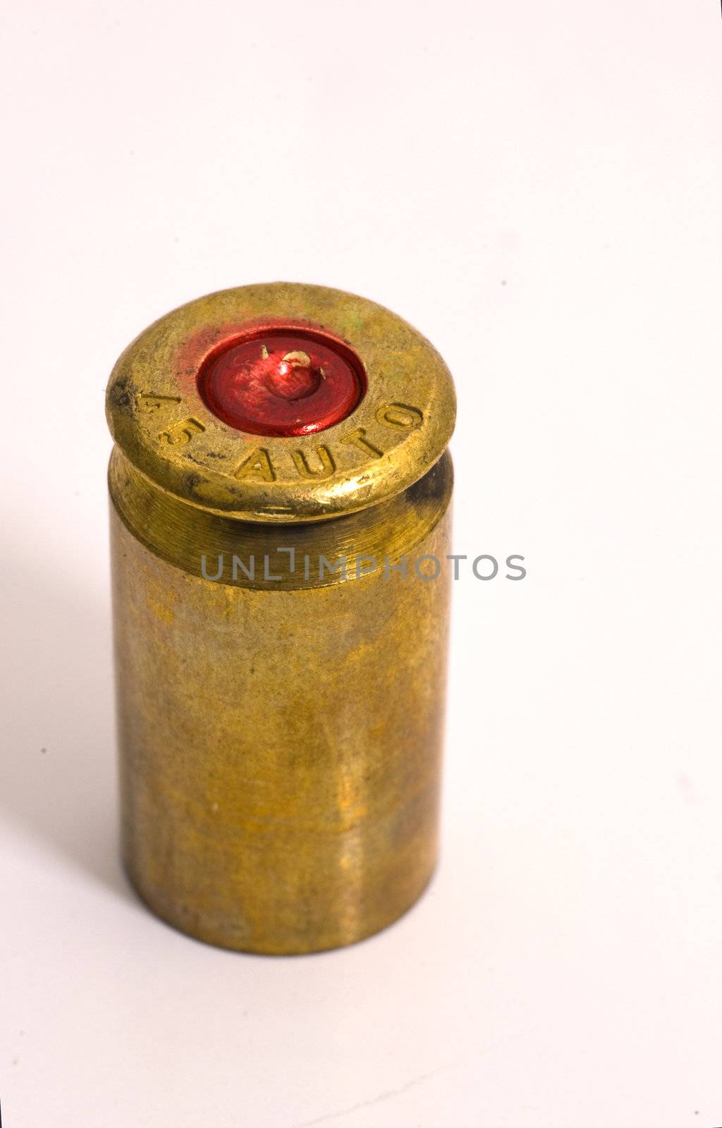 Single .45 shell casing