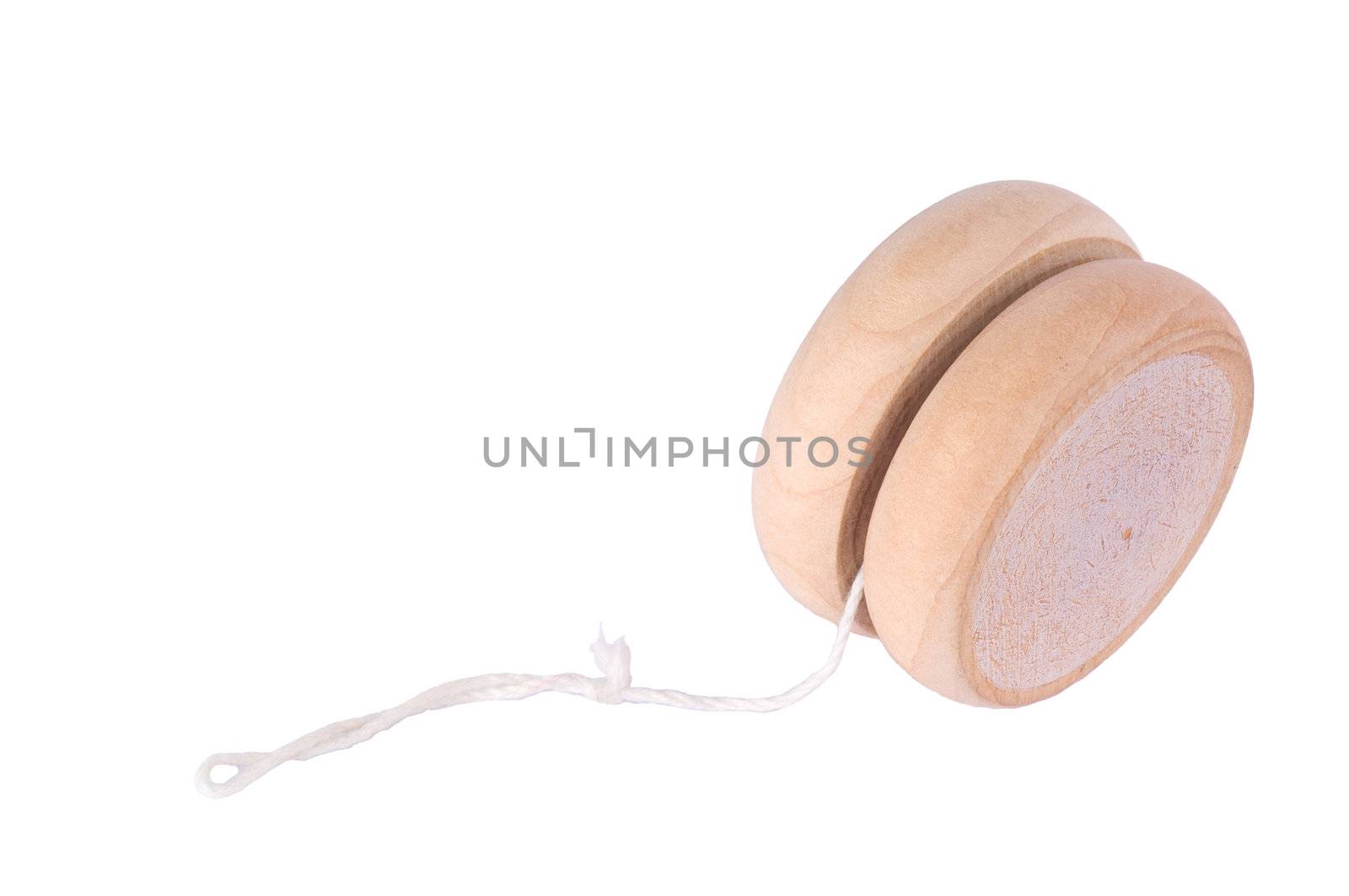 Simple wooden yoyo