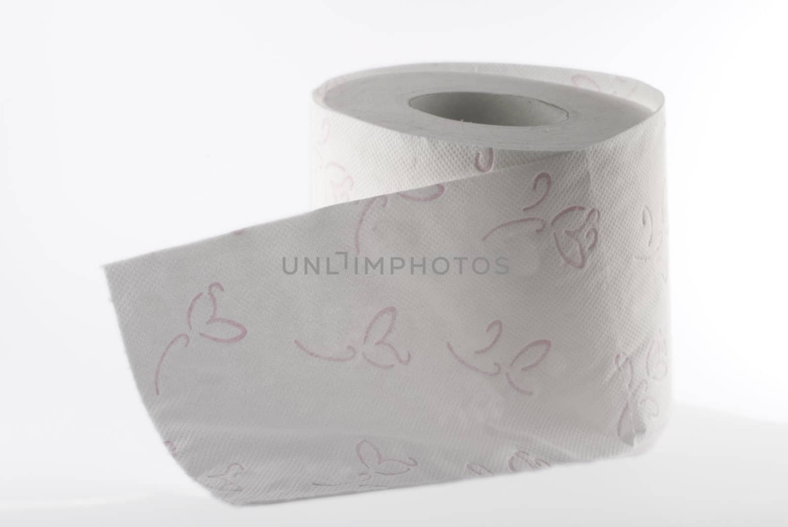 Single roll of toilet paper