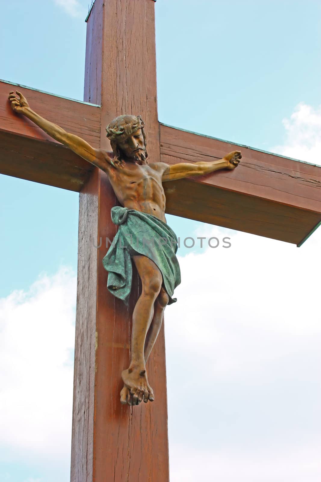 Jesus Christ crucified symbol of God's eternal love