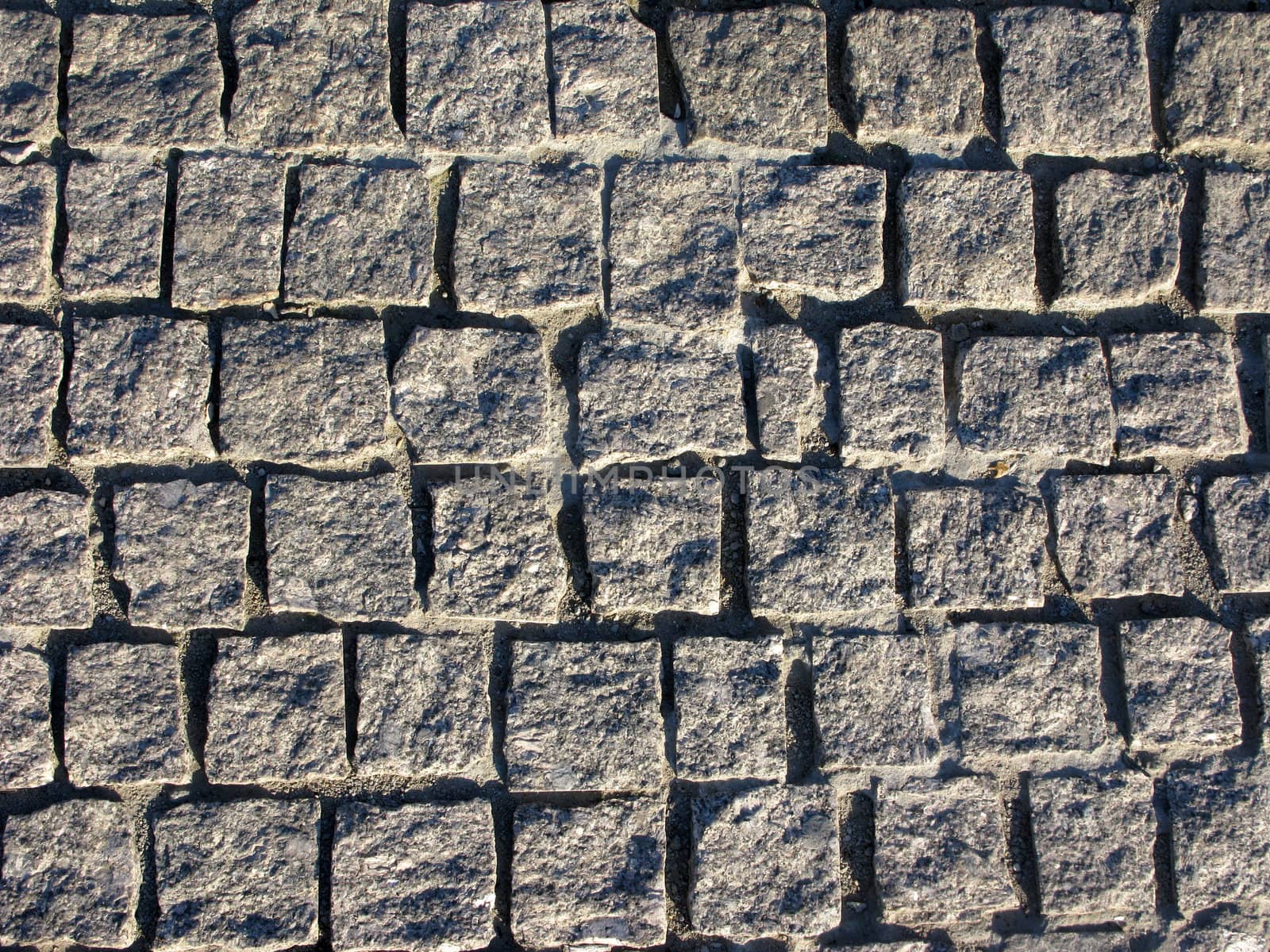 Granite pavement background by wander