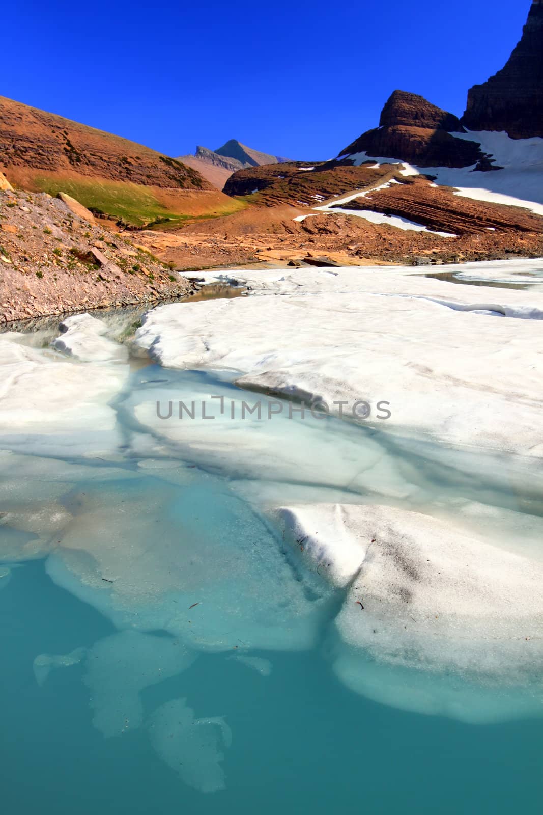 Grinnell Glacier Melting by Wirepec