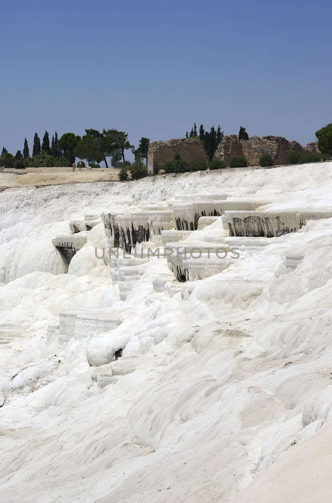 Pamukkale. Nature phenomenon. Turkey