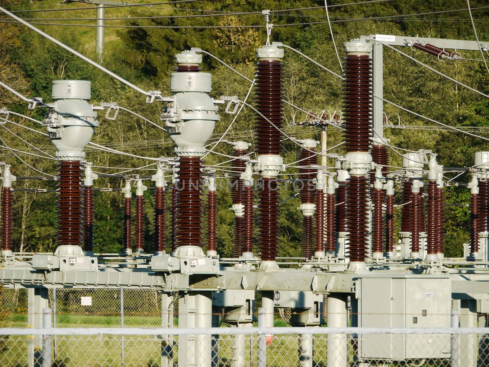 Electricity and power generation industry electric power transformation substation