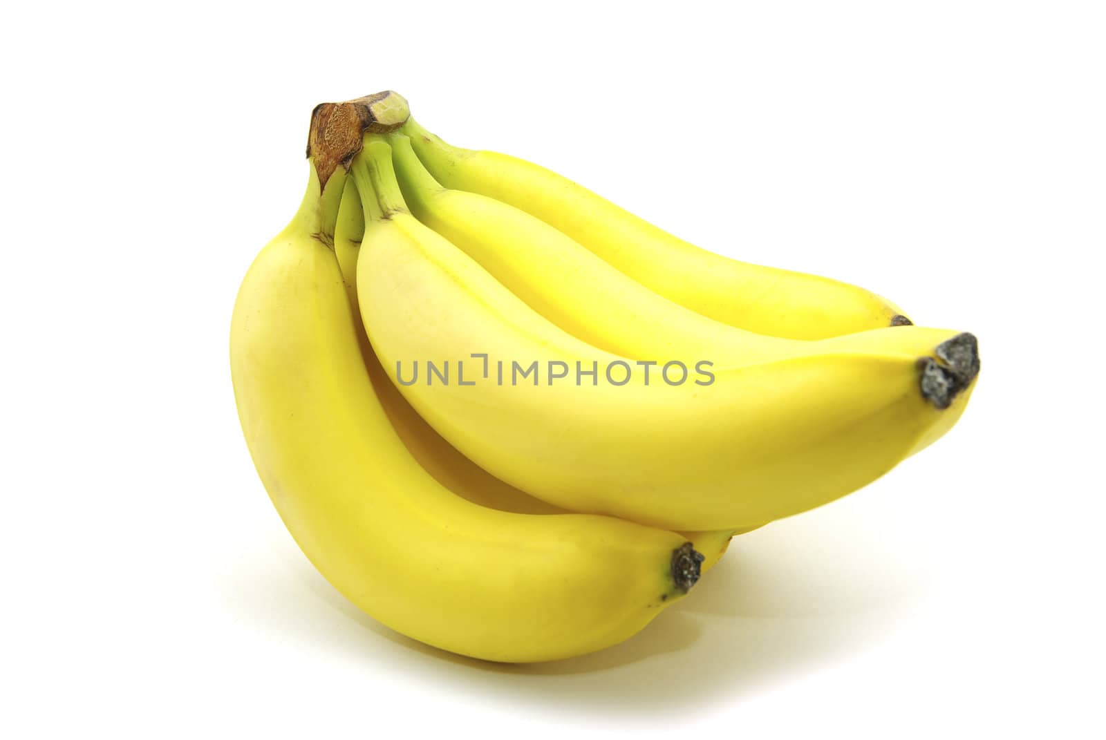 banana fruits isolated on white background
