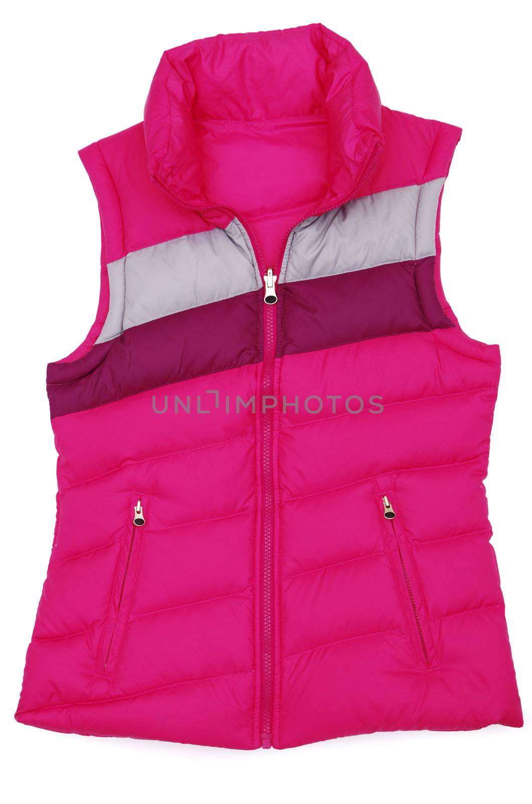 The image of  jacket under the white background