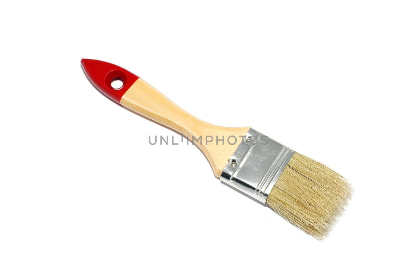 Brush isolated on white background.