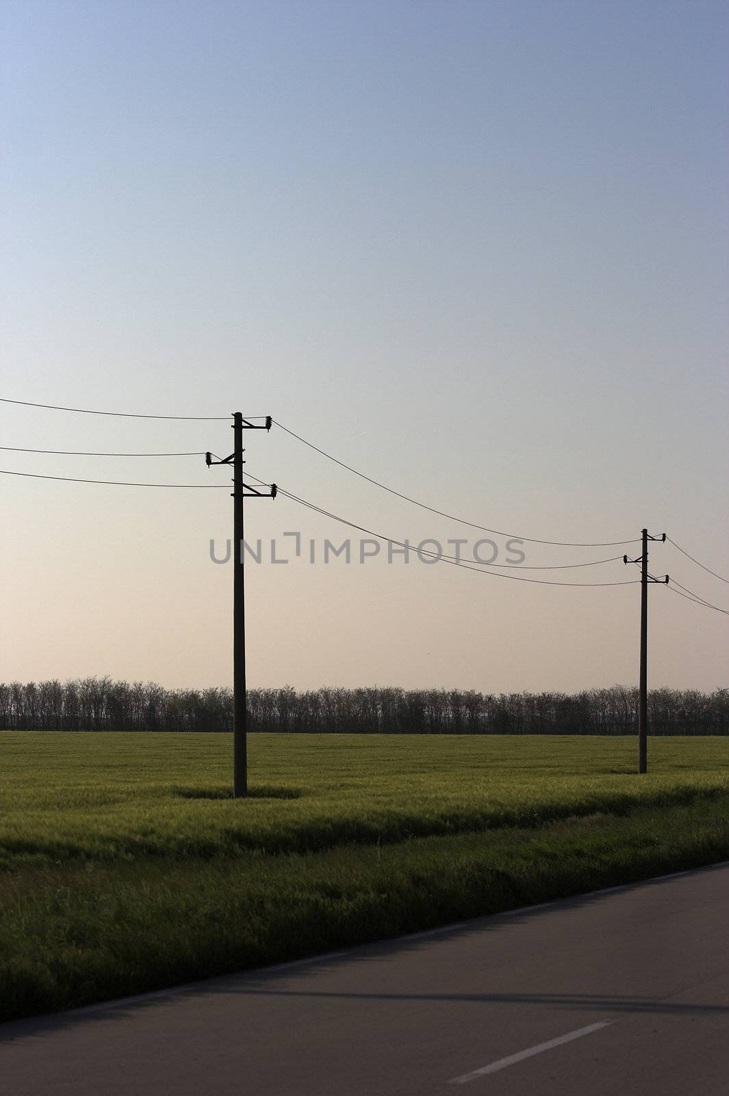 road in countryside by alexkosev