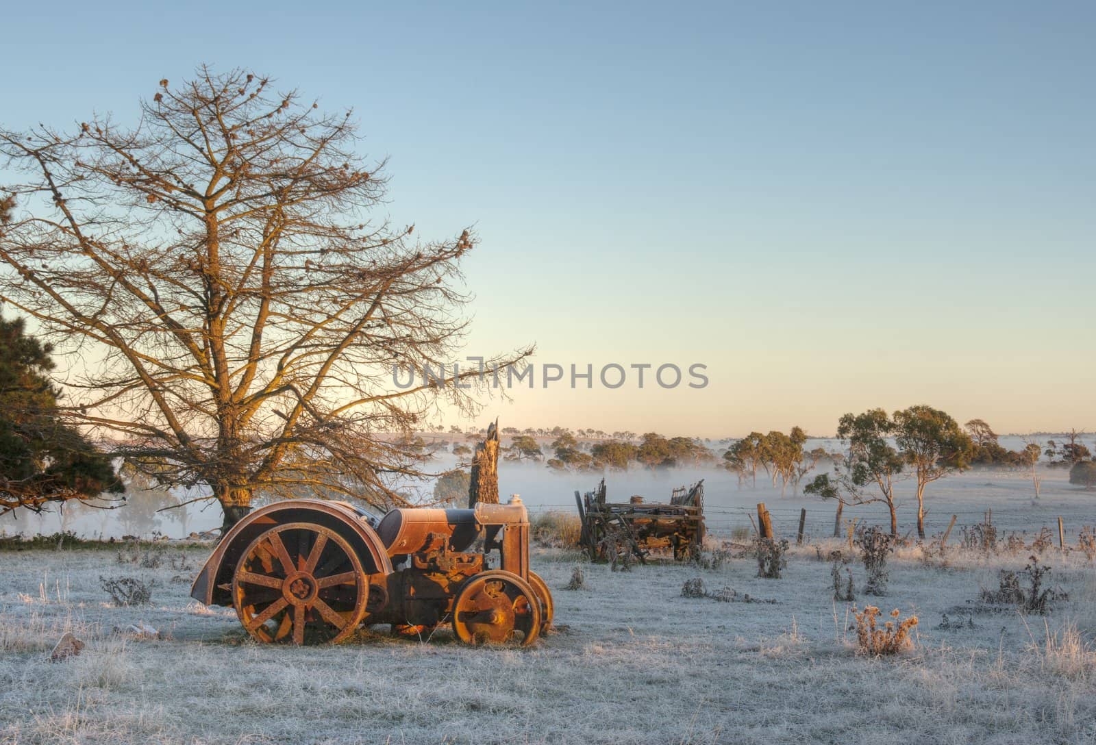 old tractor by clearviewstock