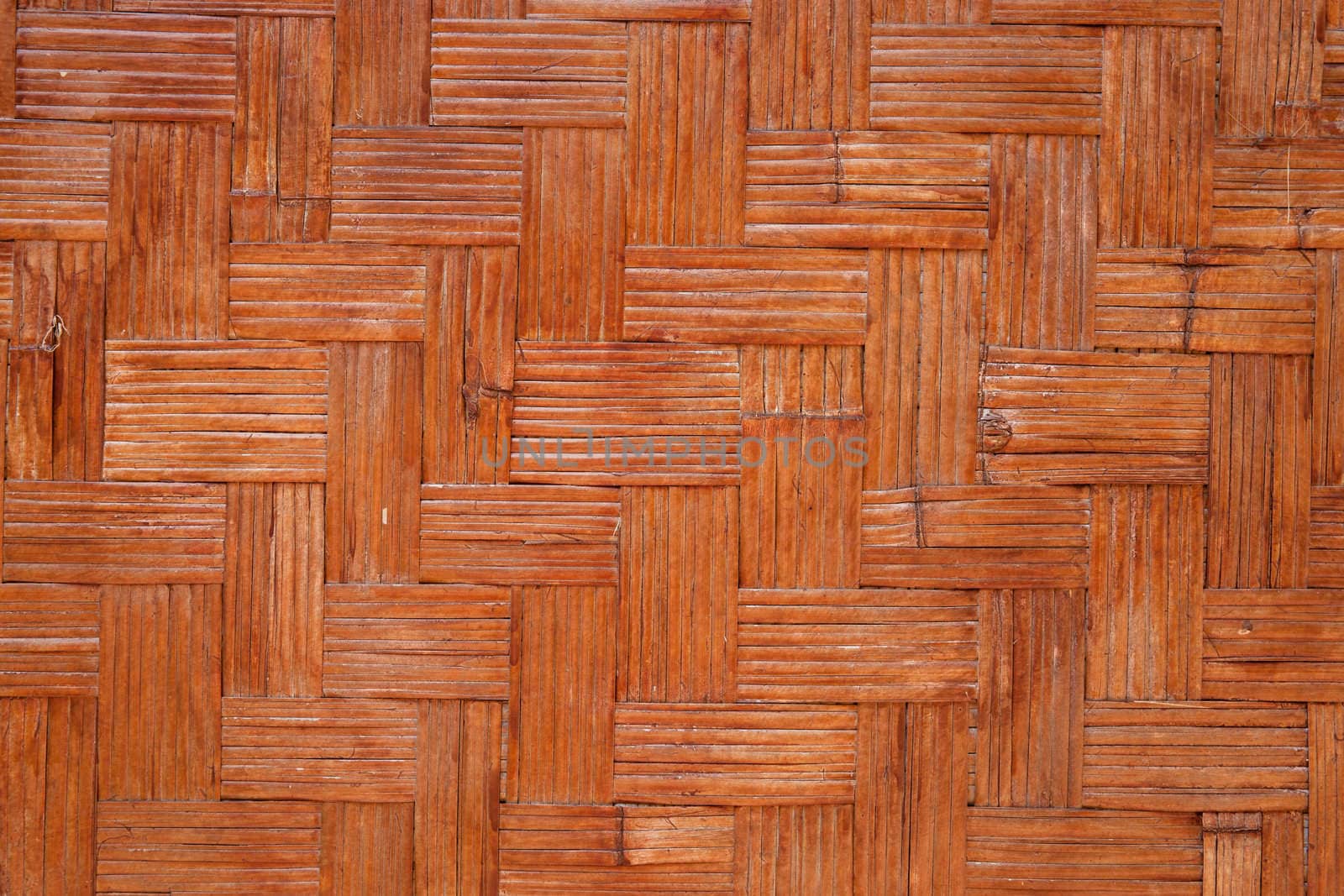 a background image of woven bamboo wood
