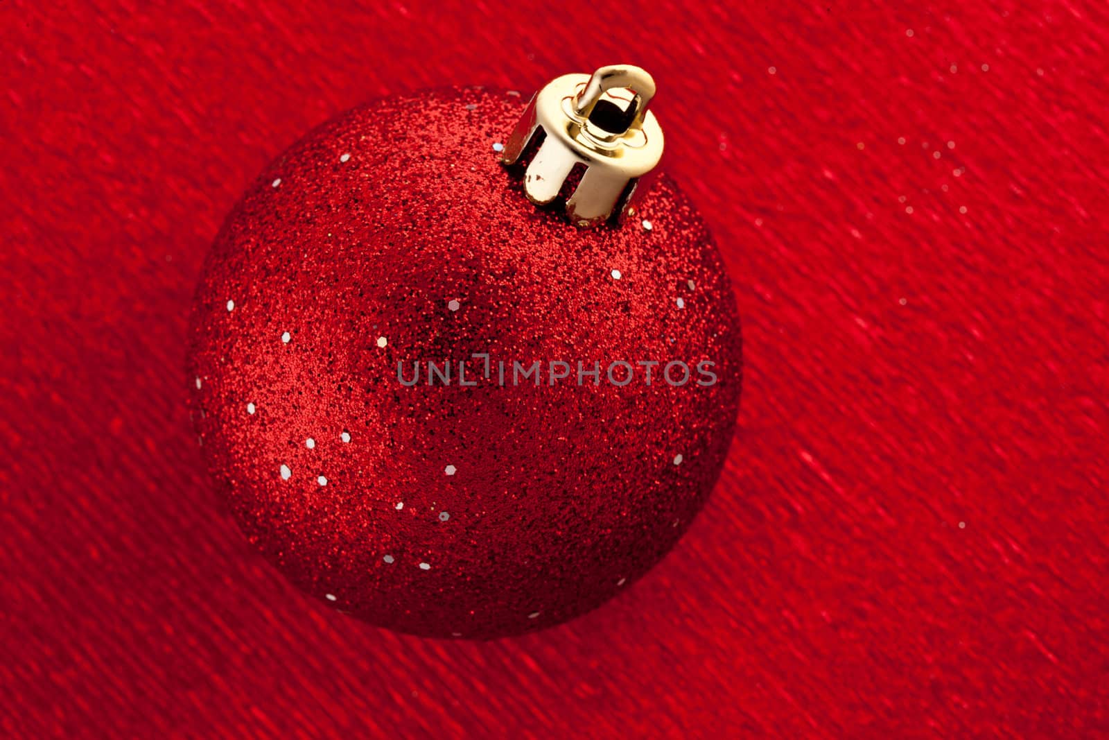 Holiday series: new year and Christmas decoration ball